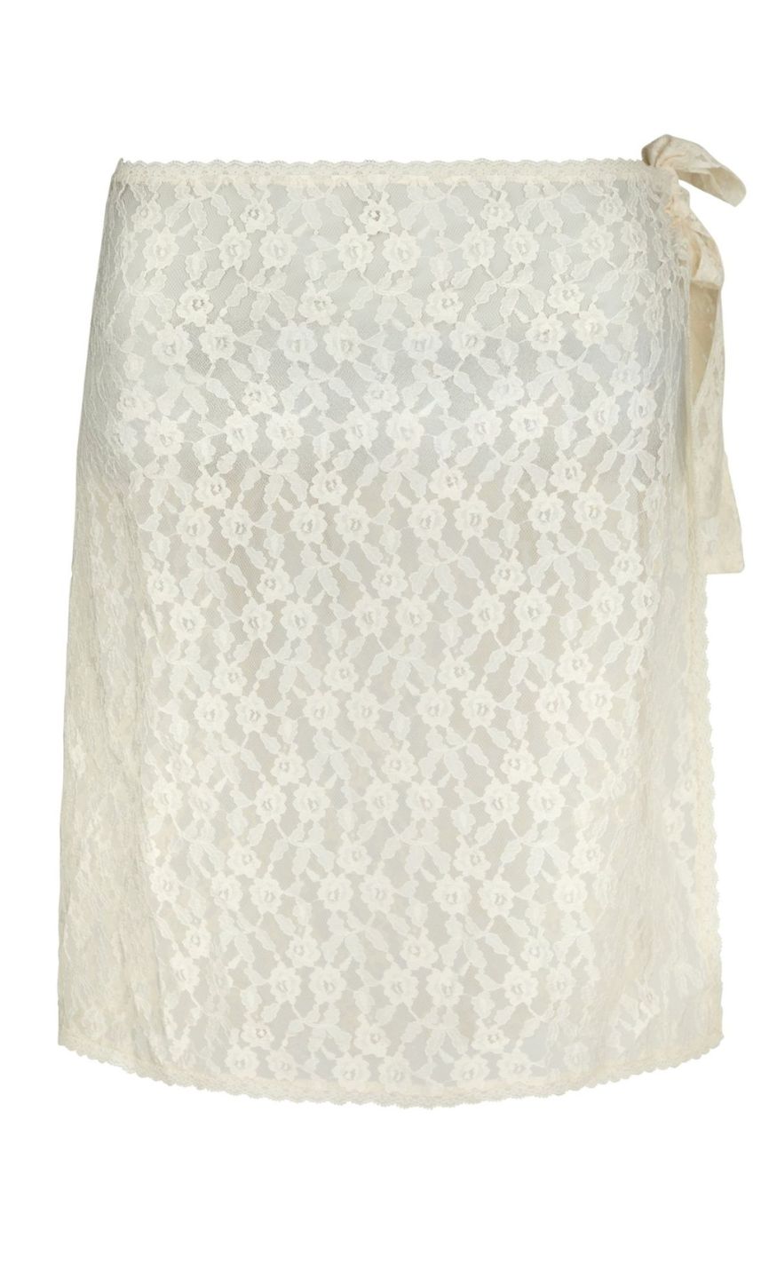 Neo Noir Nederdel - Diffana Wrap - Creme