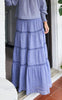 Neo Noir Nederdel - Felicia S Voile - Smoke Blue