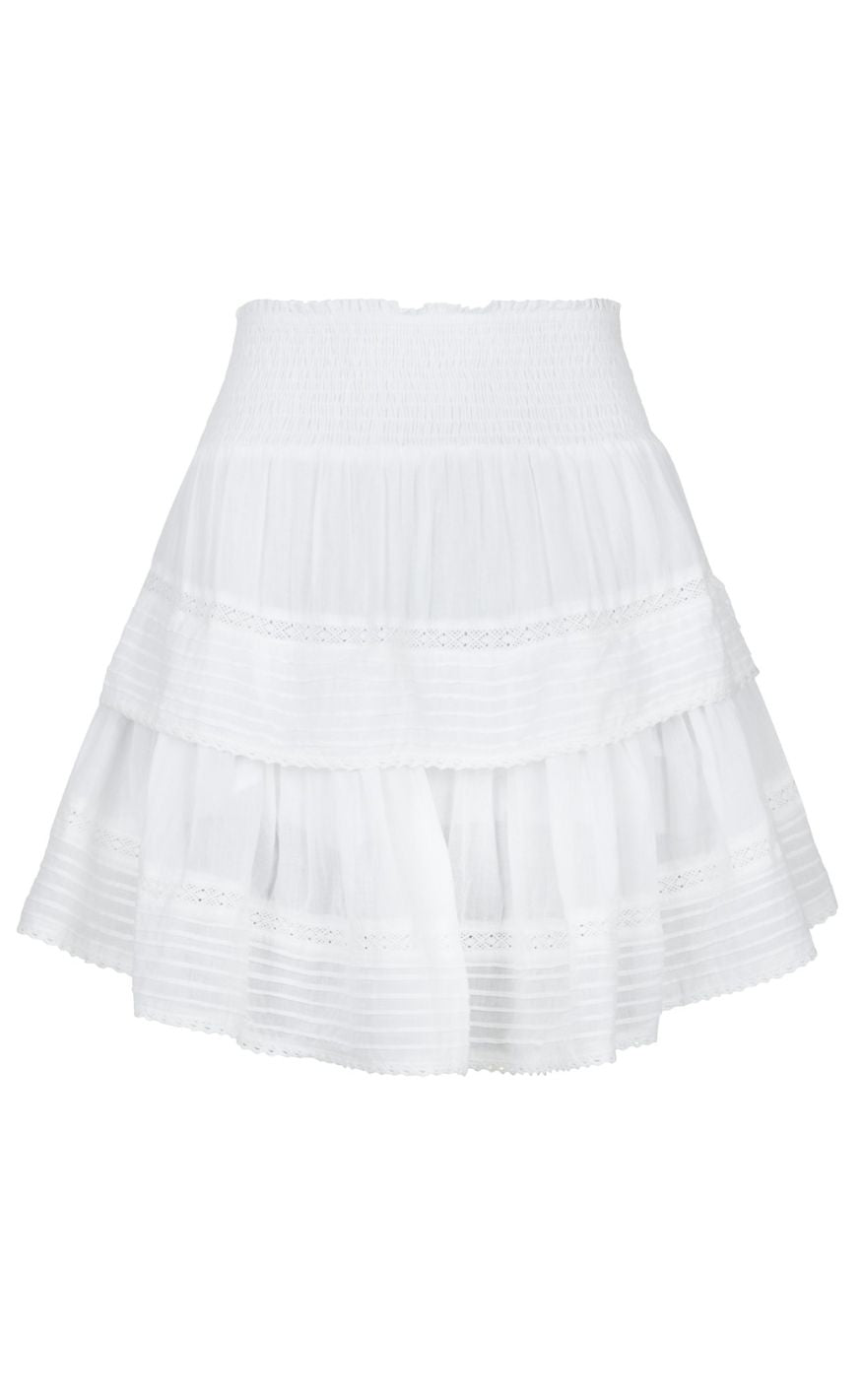 Neo Noir Nederdel - Kenia S Voile - White