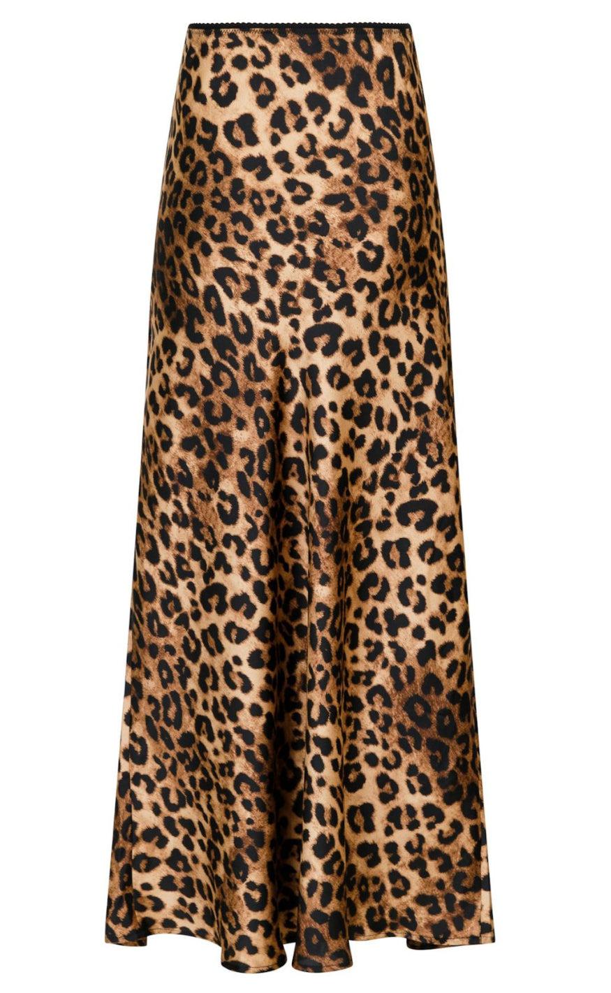 Neo Noir Nederdel - Lola Long - Leopard