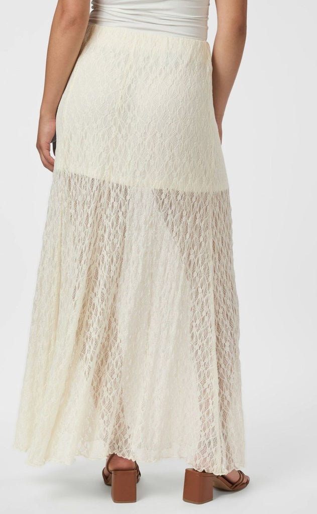 Neo Noir Nederdel - Mariya Lace - Off White