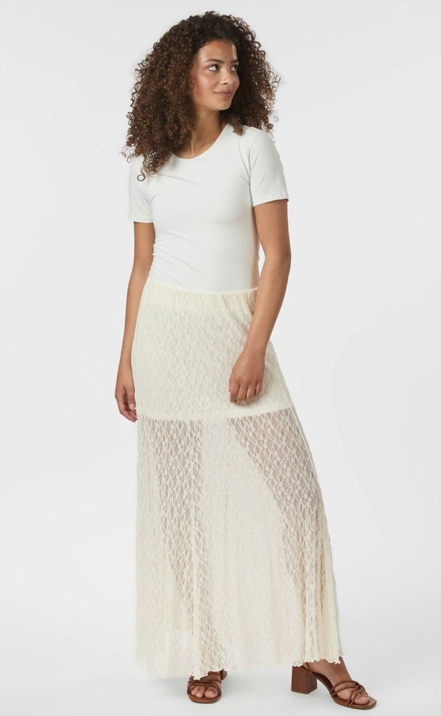 Neo Noir Nederdel - Mariya Lace - Off White