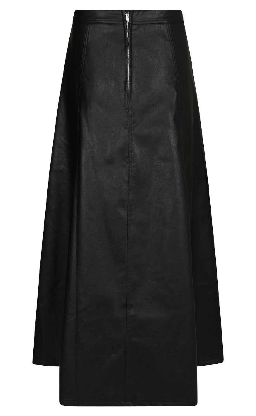 Neo Noir Nederdel - Raya Faux - Black
