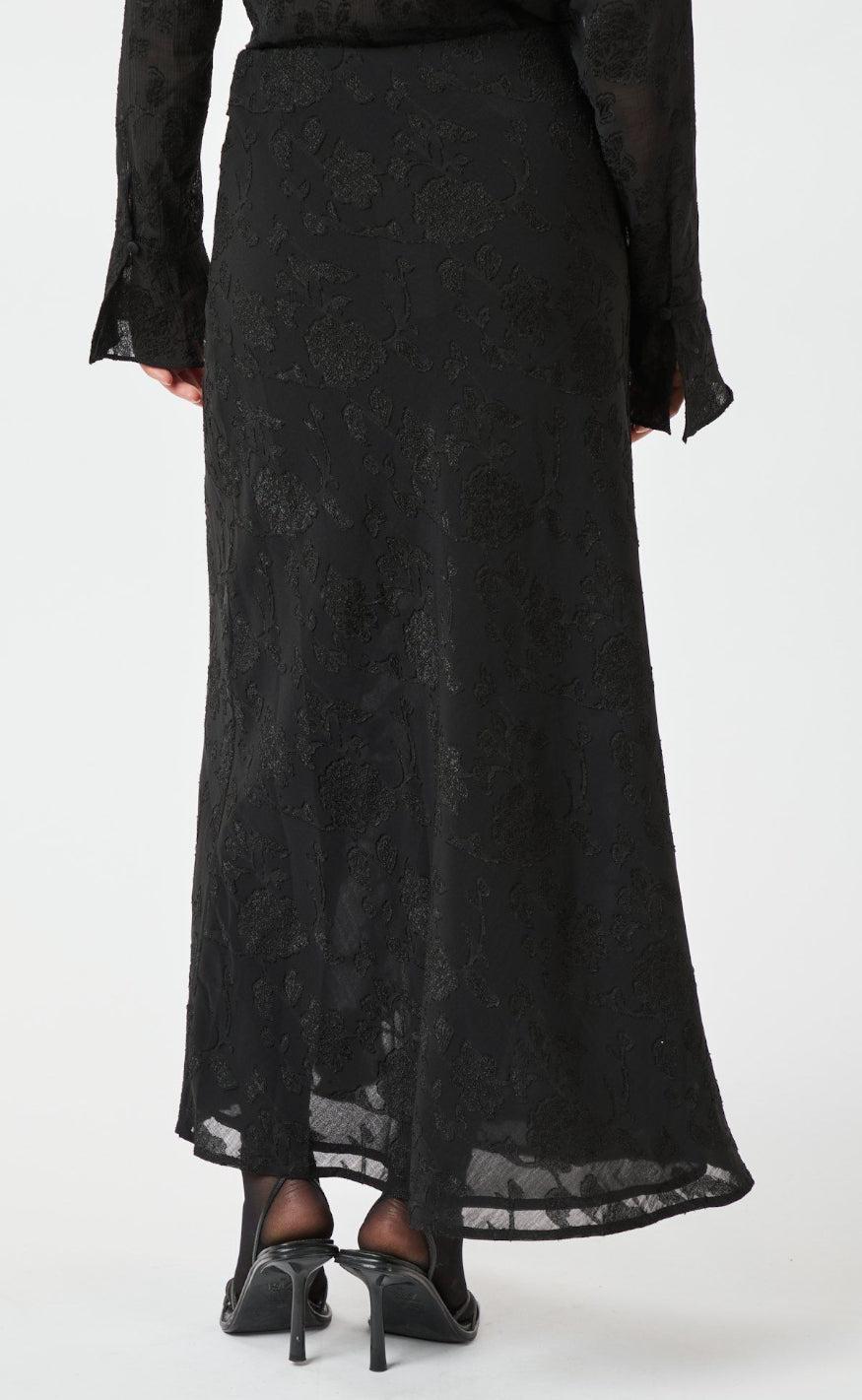 Neo Noir Nederdel - Vinza - Black