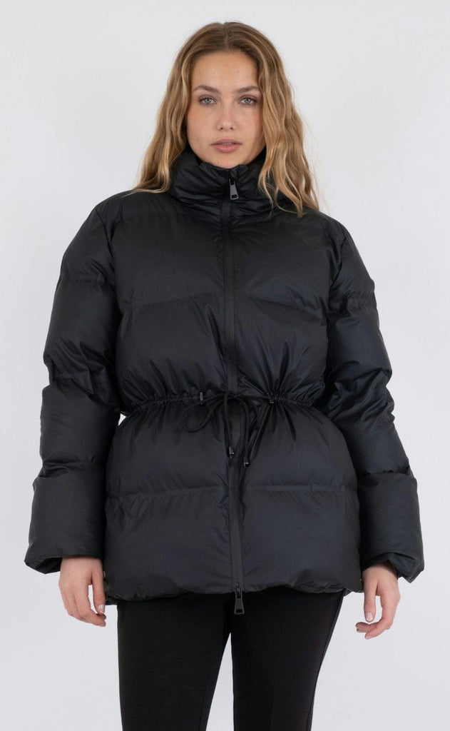 Neo Noir Puffer Jakke - Mayra - Black