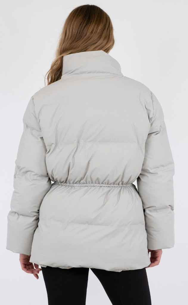 Neo Noir Puffer Jakke - Mayra - Ivory