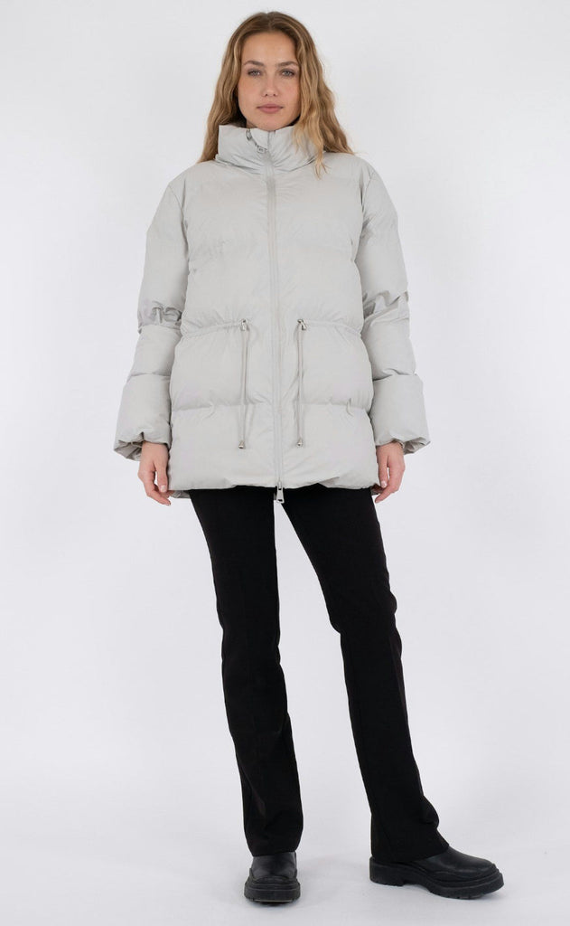 Neo Noir Puffer Jakke - Mayra - Ivory