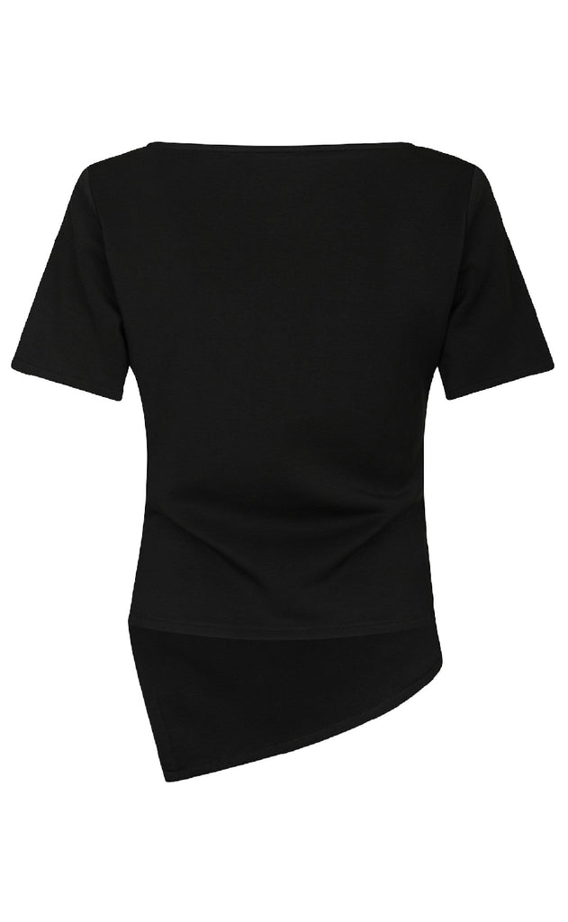 Neo Noir R-Shirt - Rasmine Soft - Black