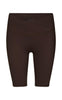 Neo Noir Shorts - Lea Wrap - Chocolate Brown