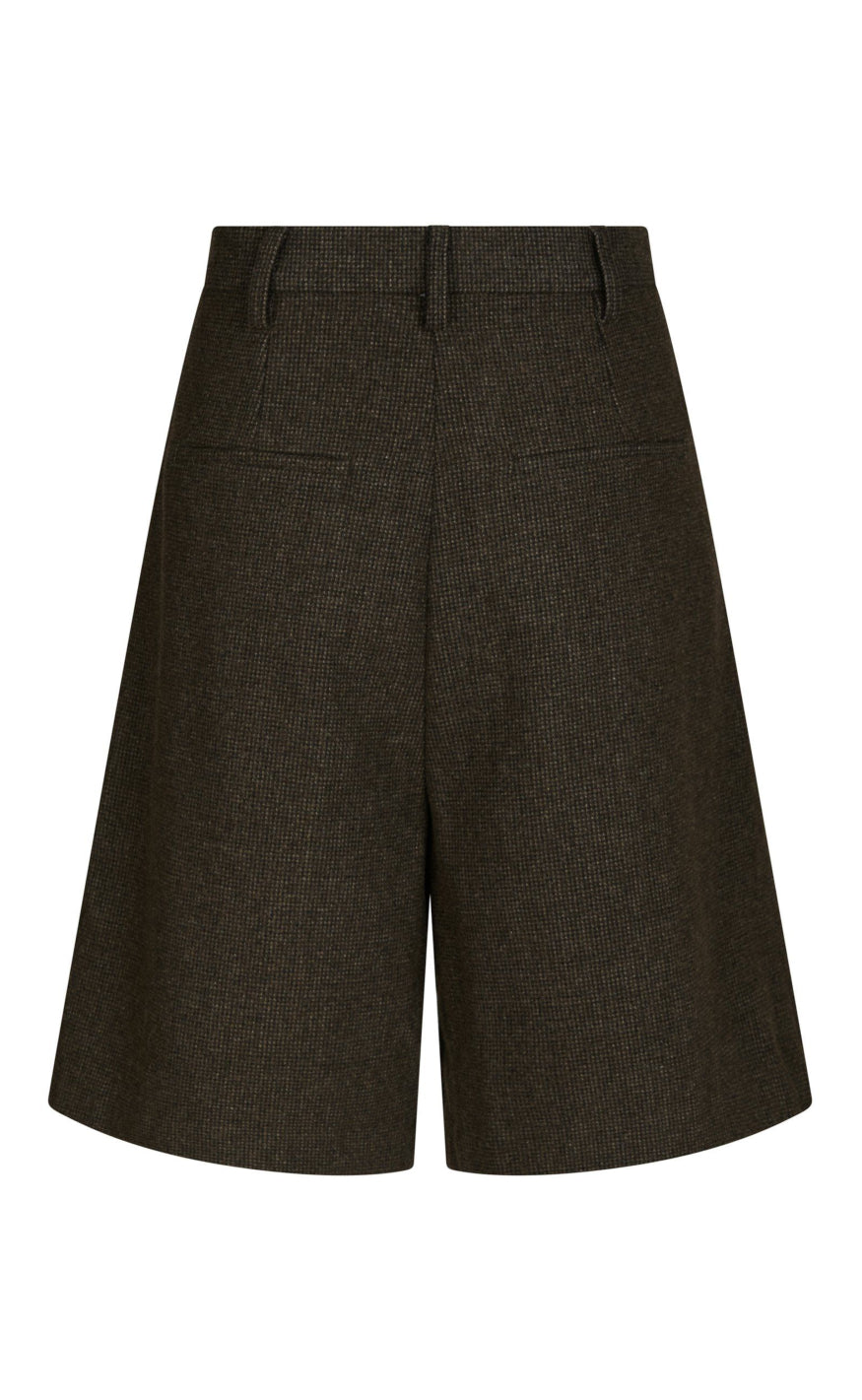 Neo Noir Shorts - Nika Mini - Brown Melange