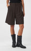 Neo Noir Shorts - Nika Structure - Dark Brown