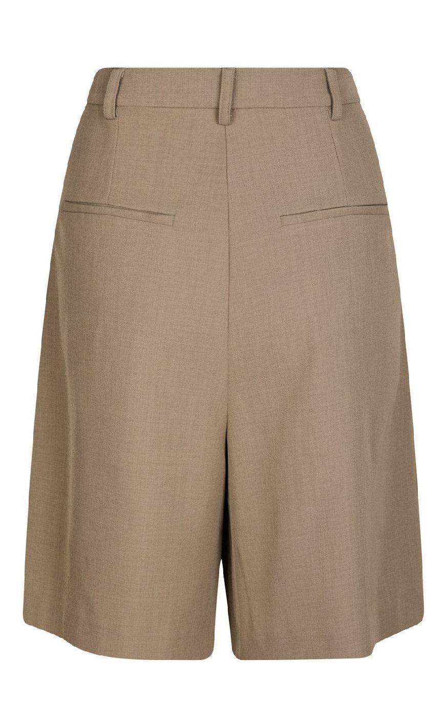 Neo Noir Shorts - Nika Structure - Dark Taupe