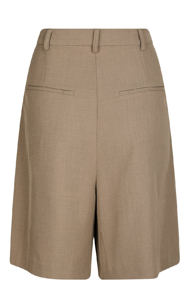 Neo Noir Shorts - Nika Structure - Dark Taupe