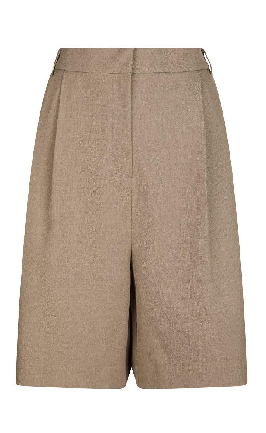 Neo Noir Shorts - Nika Structure - Dark Taupe