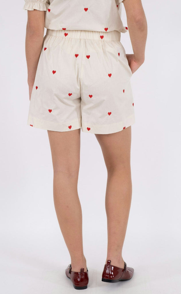 Neo Noir Shorts - Sakuri Hearts - Creme