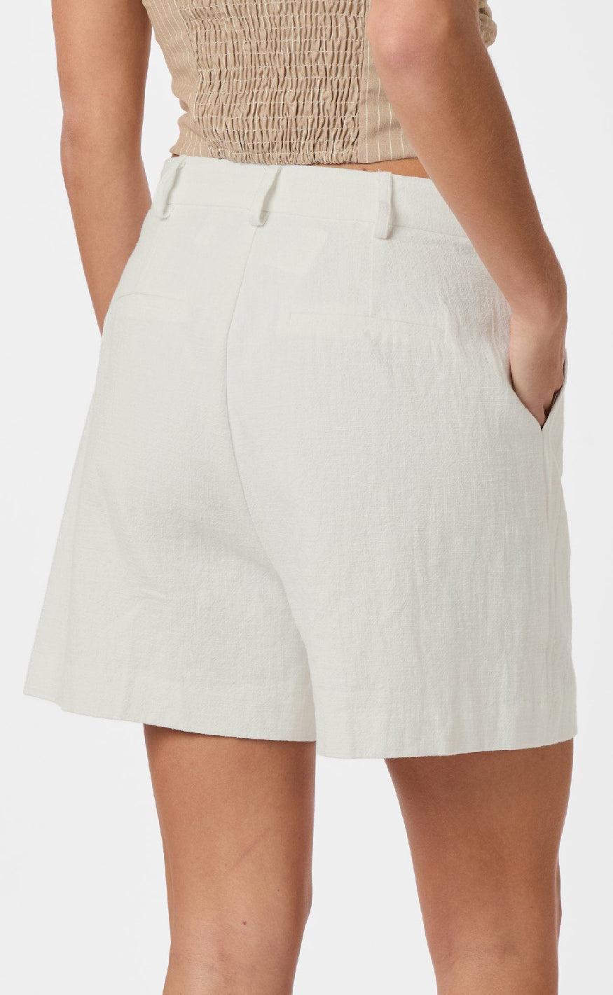 Neo Noir Shorts - Sega Ramie - Off White