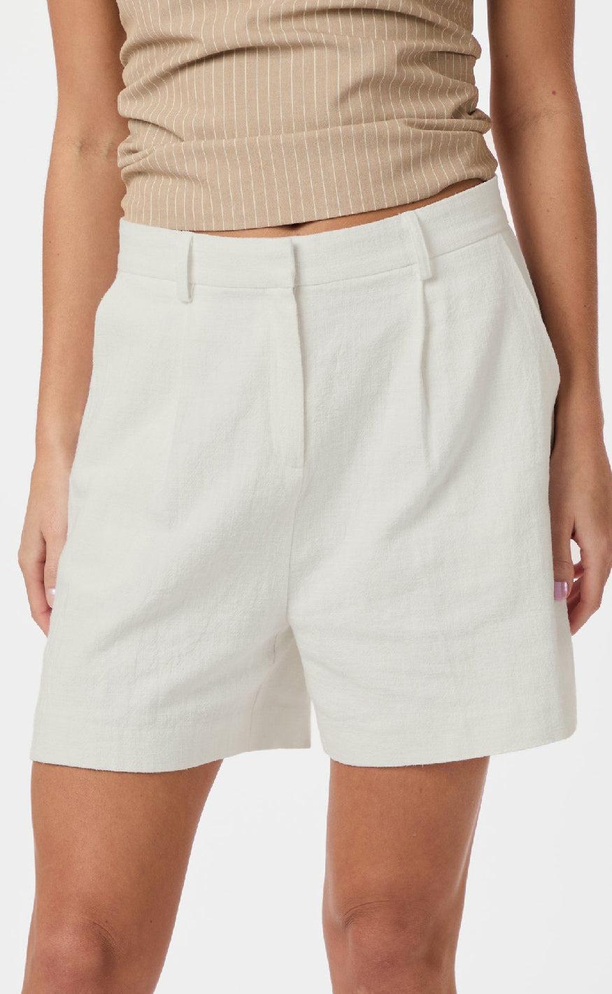 Neo Noir Shorts - Sega Ramie - Off White