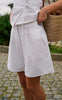 Neo Noir Shorts - Sega Ramie - Off White