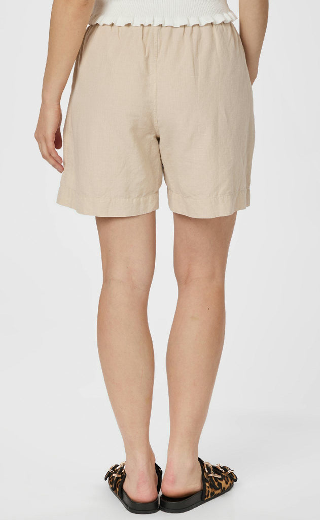 Neo Noir Shorts - Shea Linen - Sand