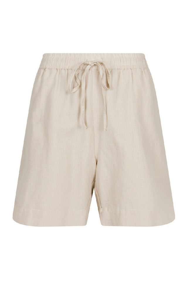 Neo Noir Shorts - Shea Linen - Sand