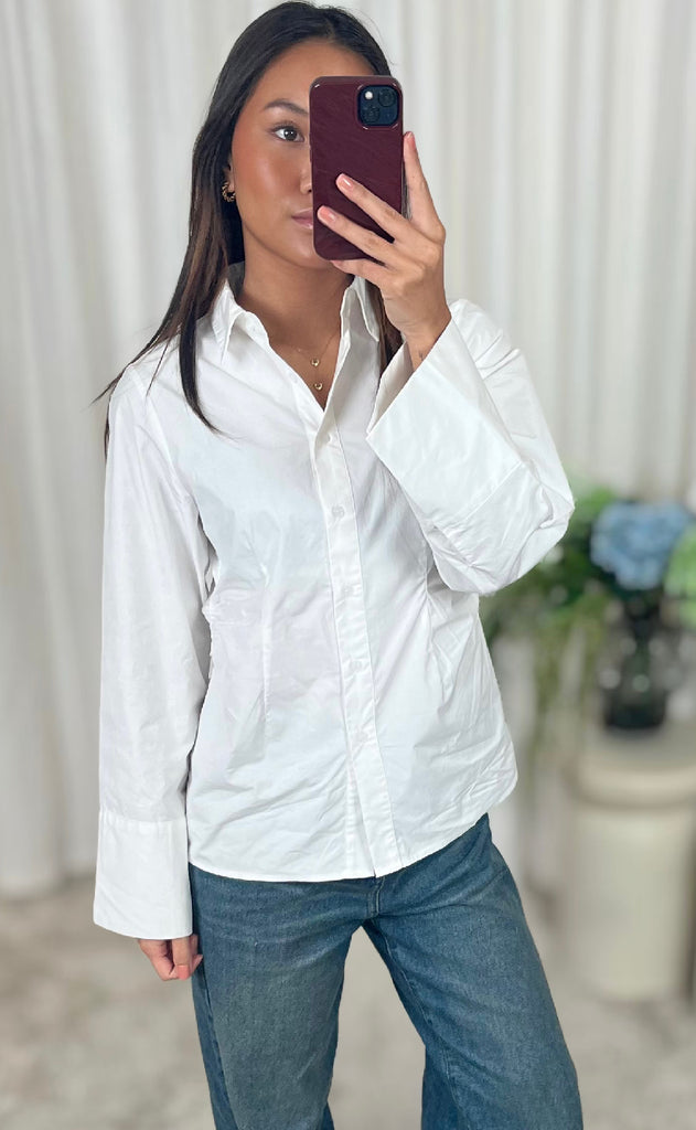 Neo Noir Skjorte - Caroli - White