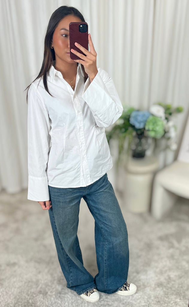 Neo Noir Skjorte - Caroli - White