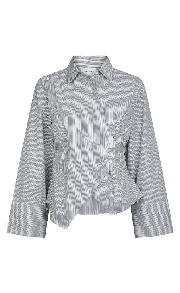 Neo Noir Skjorte - Fenli - Grey