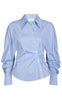 Neo Noir Skjorte - Neolla Flannel - Light Blue