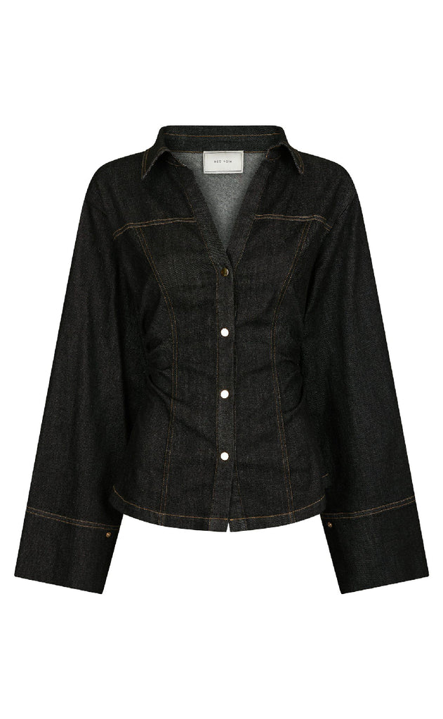 Neo Noir Skjorte - Rabia Denim - Black