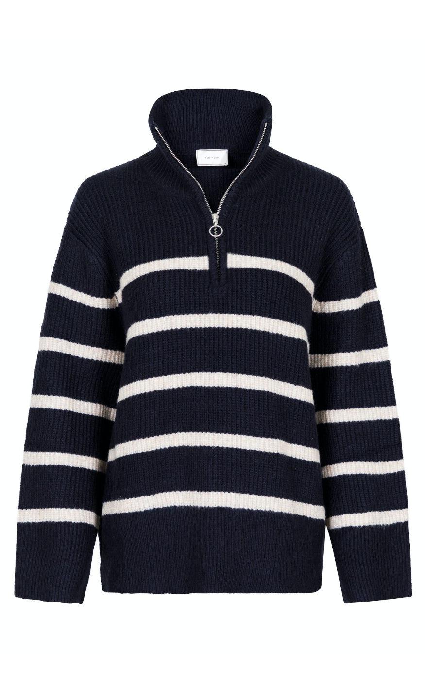 Neo Noir Strik - Nevena - Navy/Sand