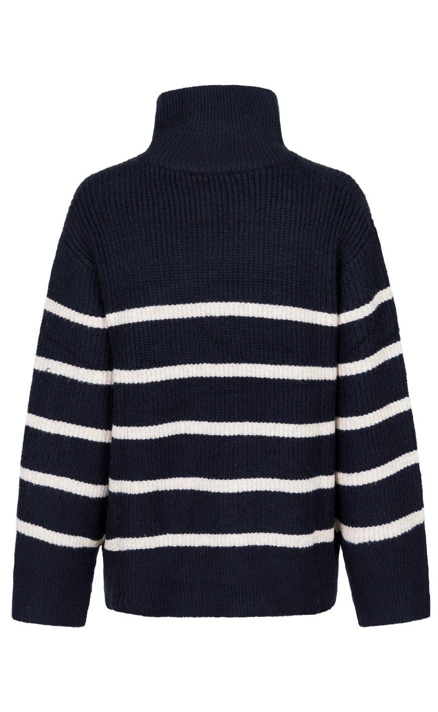 Neo Noir Strik - Nevena - Navy/Sand
