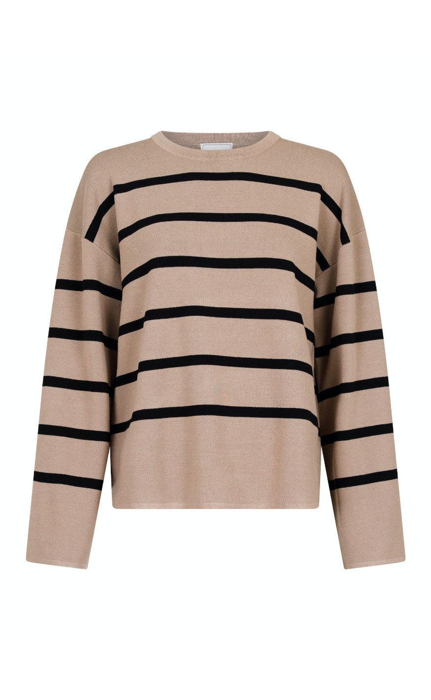 Neo Noir Strik - Shana Stripe - Khaki
