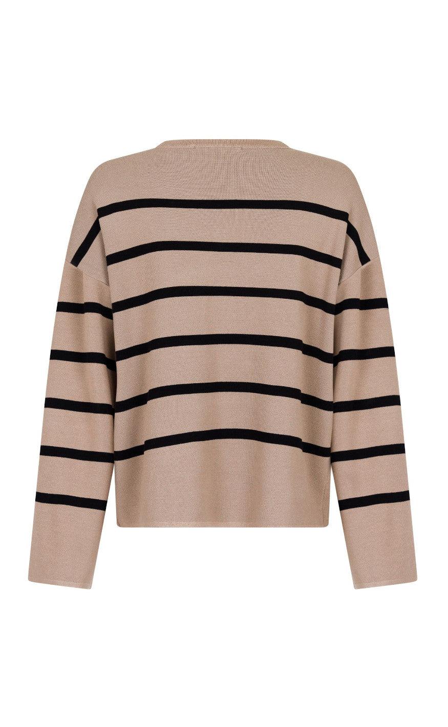 Neo Noir Strik - Shana Stripe - Khaki