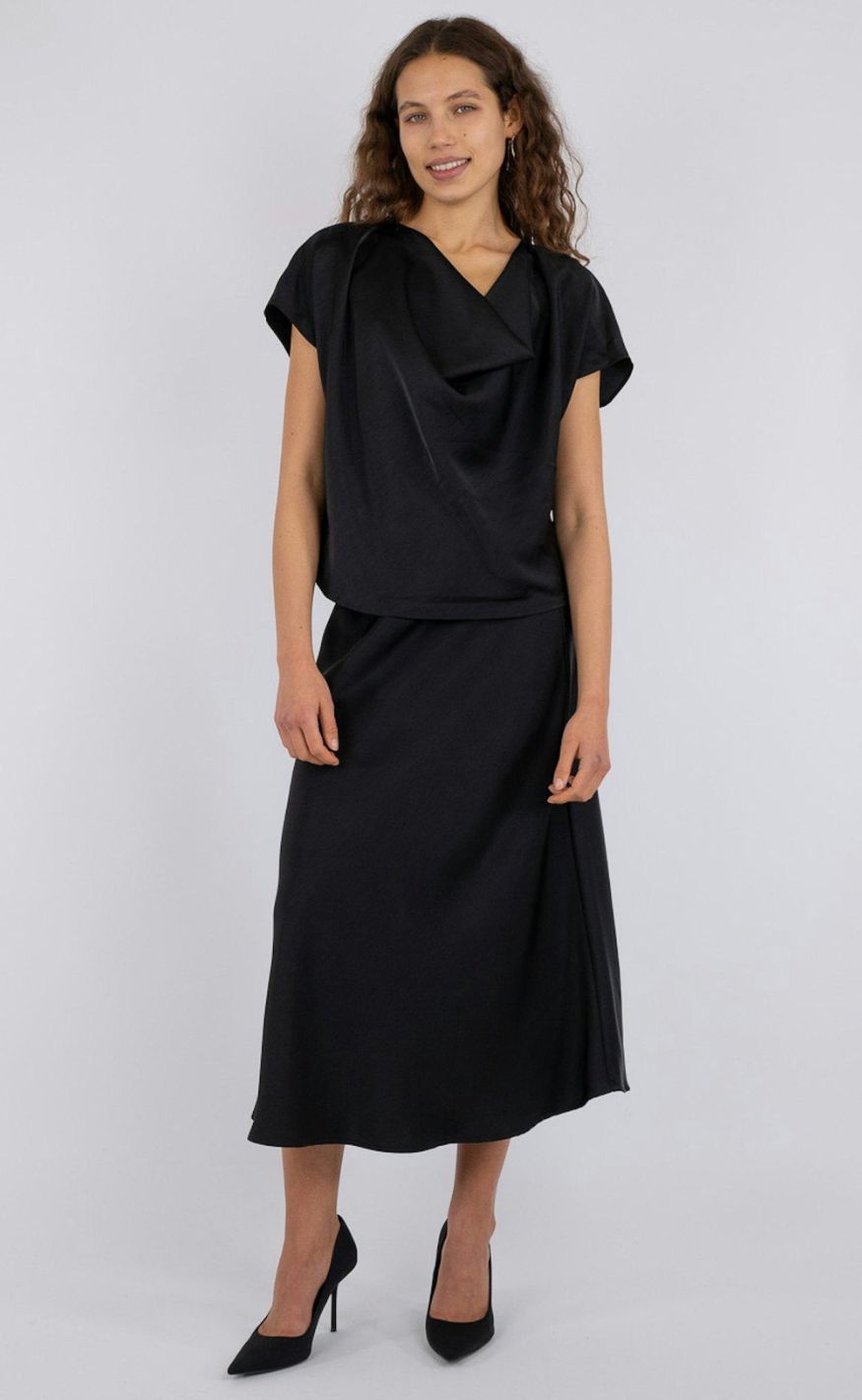 Neo Noir Top - Annabeth - Black