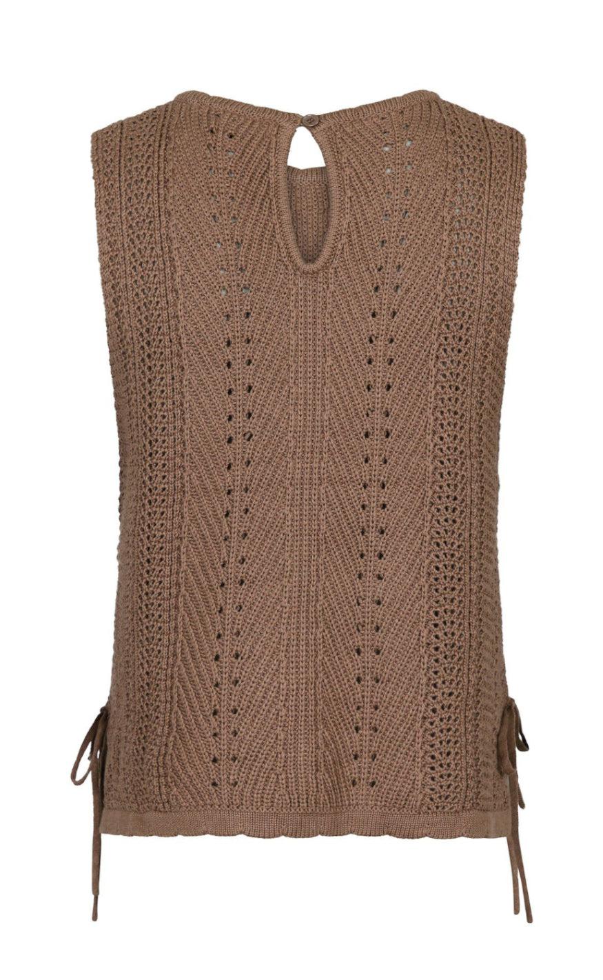 Neo Noir Top - Aritza - Dusty Brown