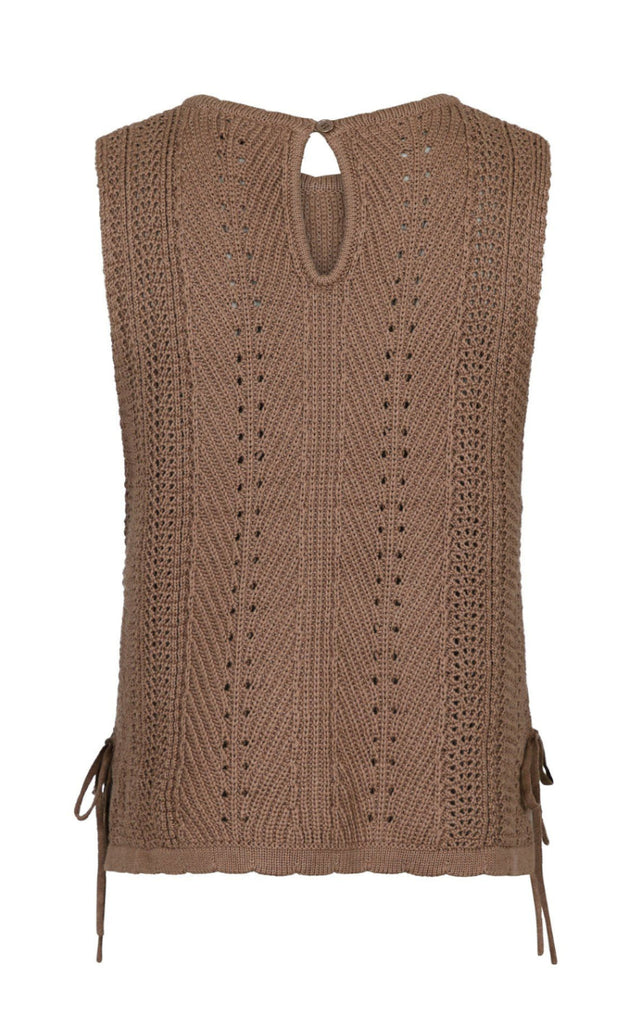 Neo Noir Top - Aritza - Dusty Brown