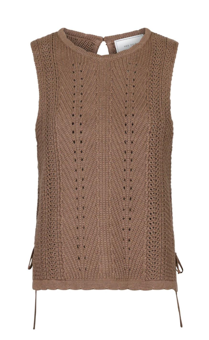 Neo Noir Top - Aritza - Dusty Brown