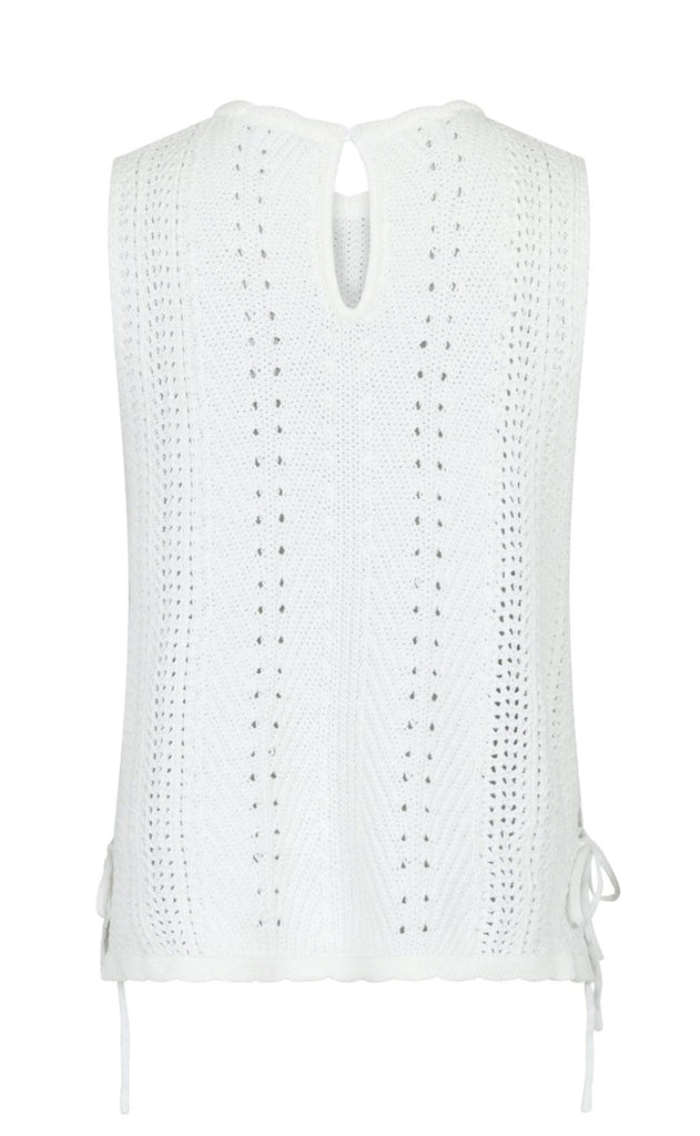 Neo Noir Top - Aritza - White