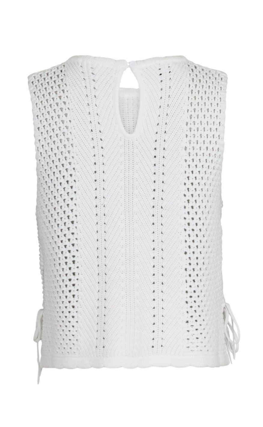 Neo Noir Top - Aza Crochet - Off White