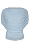 Neo Noir Top - Cottuna Drapy - Light Blue