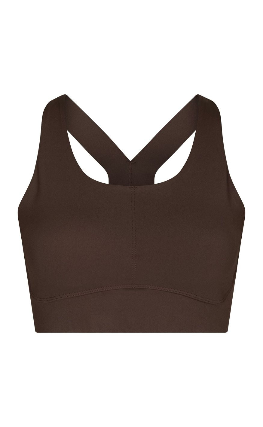Neo Noir Top - Dutta - Chocolate Brown