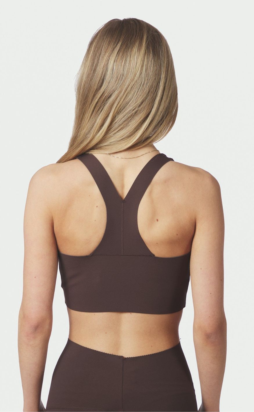 Neo Noir Top - Dutta - Chocolate Brown