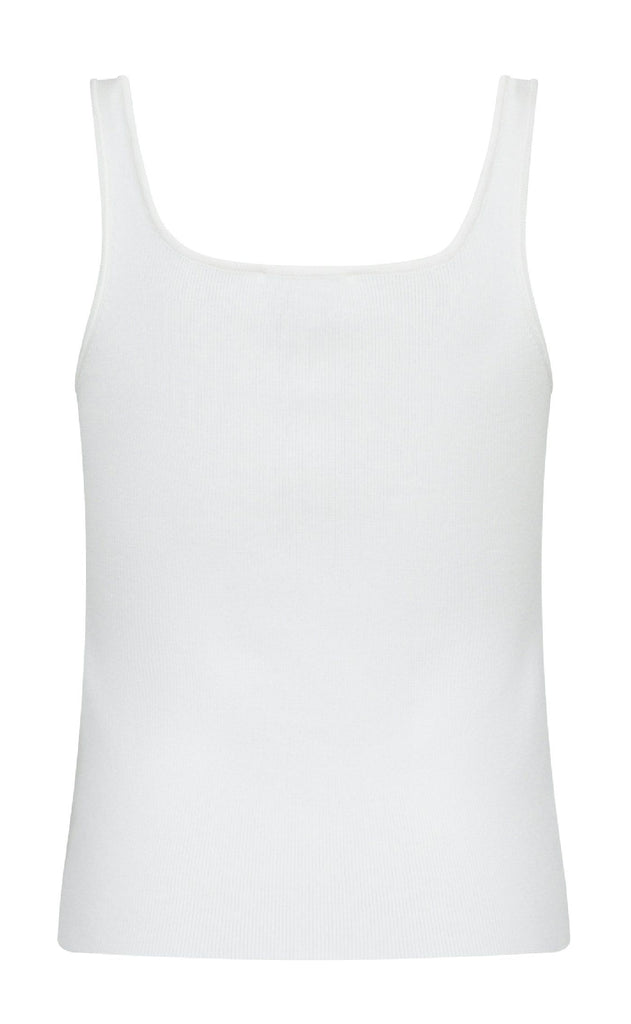Neo Noir Top - Hanora - White