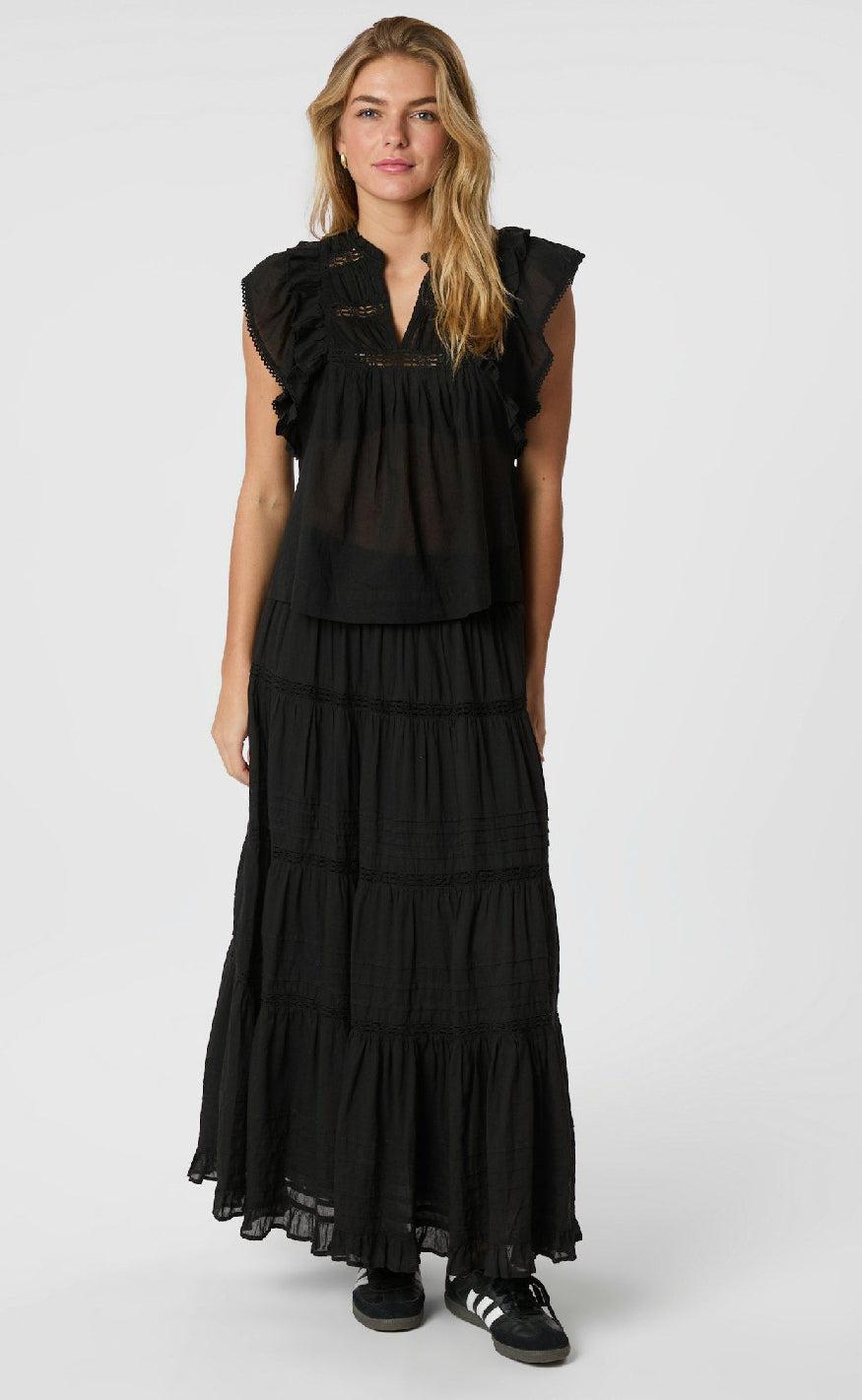 Neo Noir Top - Jayla - Black