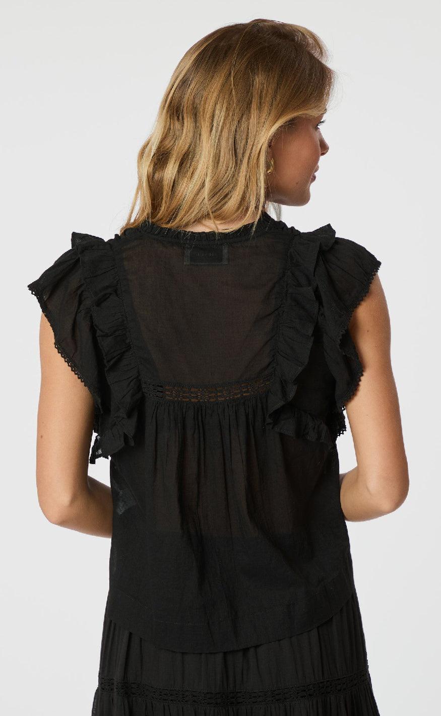 Neo Noir Top - Jayla - Black