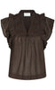 Neo Noir Top - Jayla - Dark Brown