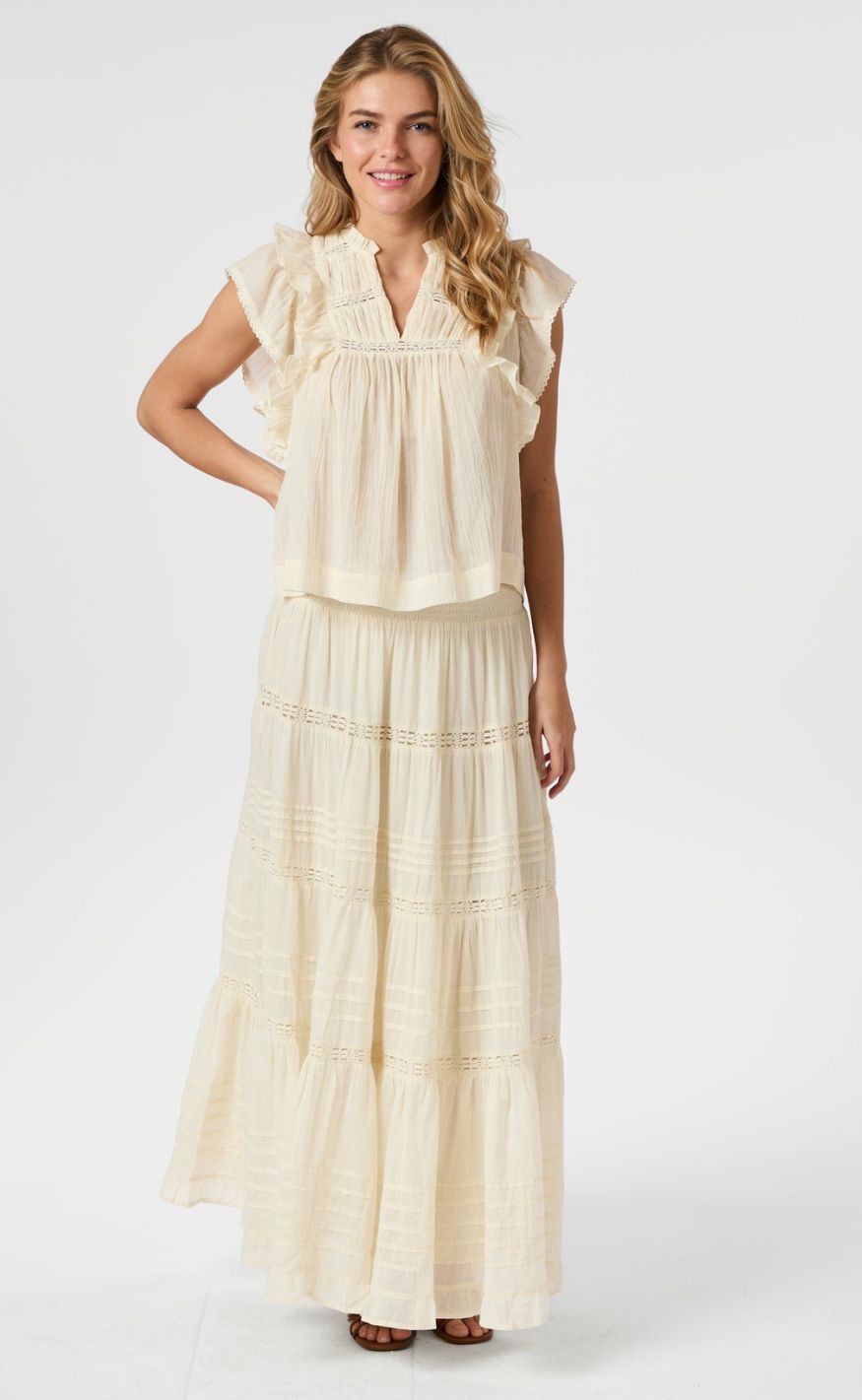 Neo Noir Top - Jayla - Light Yellow
