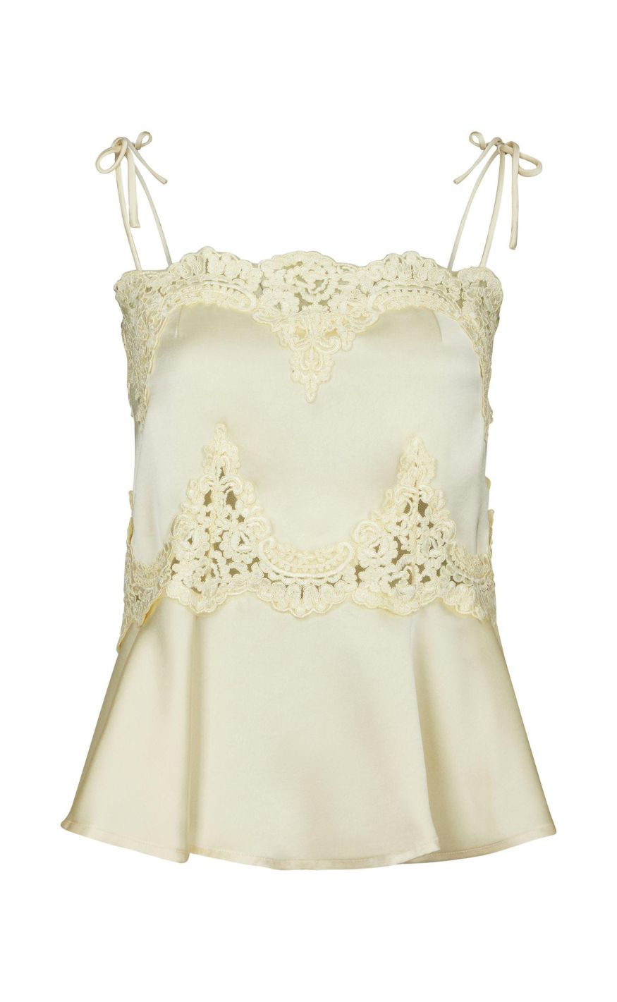 Neo Noir Top - Kaela Heavy - Light Yellow