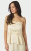 Neo Noir Top - Kaela Heavy - Light Yellow
