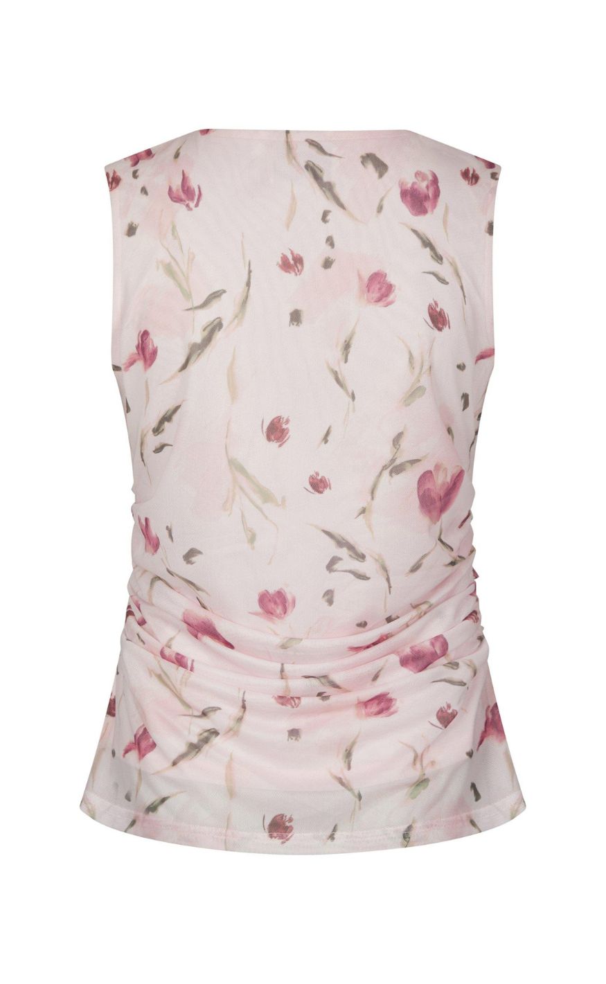Neo Noir Top - Liblana Artist Mesh - Light Pink